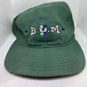 Vintage BUM Equipment Hat Cap Strap Back Woman’s Green - Picture 1 of 3