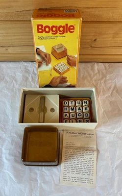 Vintage Boggle 1985 Word Dice Game by Parker Brothers Complete - Image 1 of 4