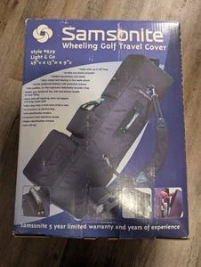 Samsonite Wheeling Golf Travel Cover Style #679 Neu Open Box - Bild 1 von 7
