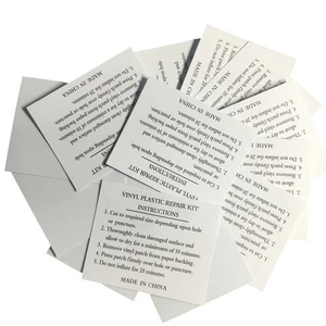 10 Pcs PVC Material Puncture Repair Patch Kit Patches for Rubber Boat - Picture 1 of 11