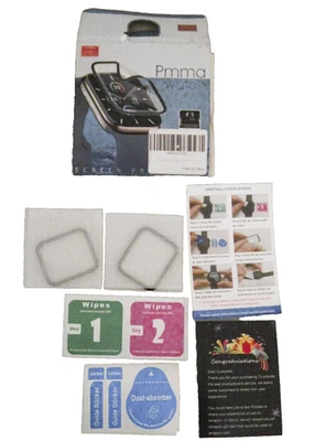 2PK.PMMA Apple band watch screen protector-tempered glass protects for 40MM-NEW - Image 1 of 4