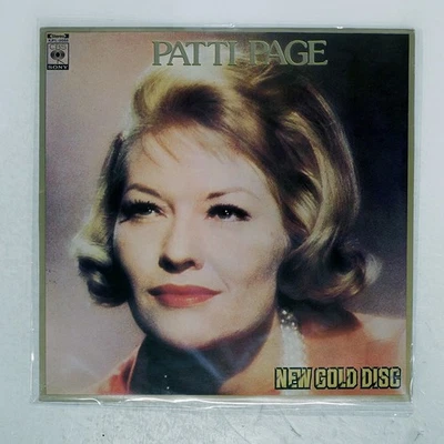 PATTI PAGE NEW GOLD DISC CBS KJPL0088 South Korea VINYL LP - Image 1 of 2