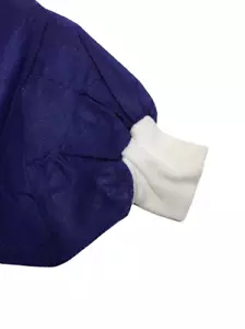 Vestidos de aislamiento de hospital desechables, azul real, talla universal - paquete de 10 - Imagen 1 de 3
