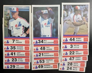1983 Stuart Expos Cards - You Pick 1! - Virdon, Reardon, Wallach, etc.. - Picture 1 of 33