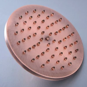Bathroom 8" inch Round Antique Red Copper Bathroom Rain Shower Head msh261 - Picture 1 of 6