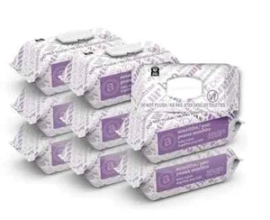Amazon Elements Baby Feuchttücher, Sensitive, 810 Stück, Flip-Top Packungen, 9 Stück - Bild 1 von 5