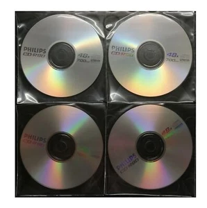 4 CD-R VUOTI PHILIPS VERGINI VELOCITA' MASSIMA 48X 700 MB 80 MINUTI + 4 BUSTINE - Picture 1 of 1