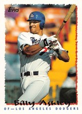Billy Ashley 1995 Topps 489  Los Angeles Dodgers