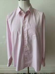 Tommy Hilfiger Pink Cotton Long Sleeves Button up Shirt Size XXL