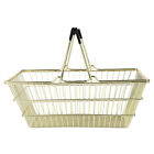 Practical Handheld Shopping Basket Flower Basket Vegetable Crates Wire Basket