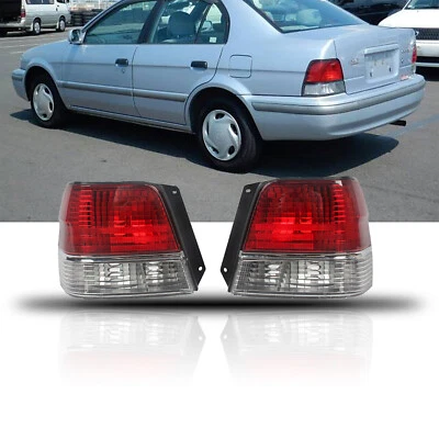 For 1995-1999 Toyota Tercel Rear Tail Lights Left&Right Halogen Brake Lamps Foto 1 de 4