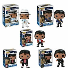 MICHAEL JACKSON - Set of 5 Vinyl Figurines (Pop Style) - BRAND NEW!