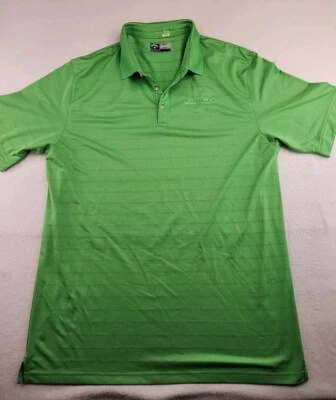 BNSF 铁路标志 Callaway Opti-Dri 高尔夫 Polo 衫男式 2XL 绿色轻便 — 第 1/4 张图片