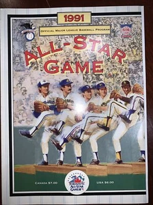 1991 All-Star Game Souvenir Program Toronto Baseball MLB - Picture 1 of 4
