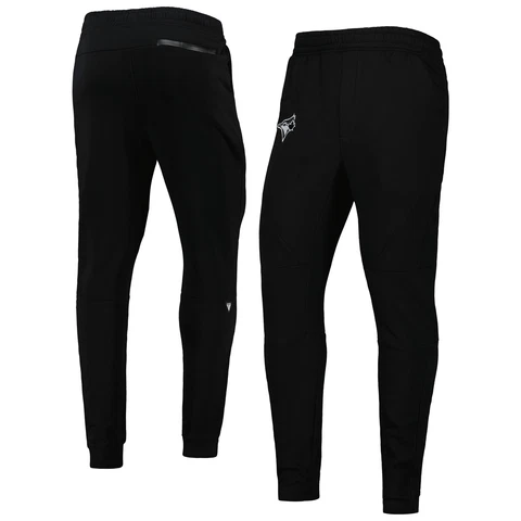 Men's Levelwear Black Toronto Blue Jays Tempo 22 Fleece Pants Cover