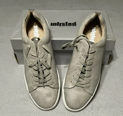 Unlisted Men's Leather Casual Low Top Stand Sneaker C Light Grey 11.5 MED NOB - Image 1 of 4