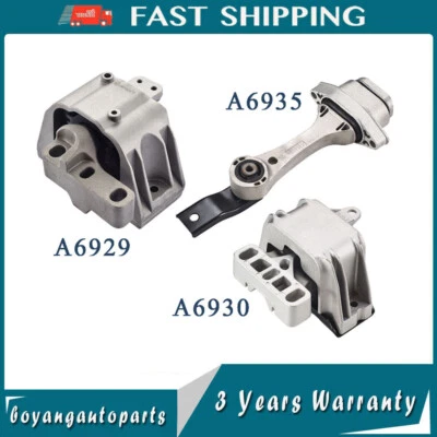 Transmission Engine Motor Mount Kit For Volkswagen Golf 2.0L 2000 2001 2002-2006 - Image 1 of 4