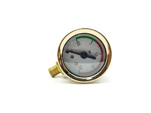 La Pavoni - Medidor de presión de oro profesional Ø 41 mm piezas de repuesto - 453042 - Imagen 1 de 3