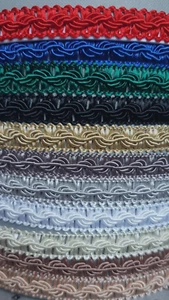 BRAID GIMP 12mm Width Sold Per Metre Sewing Upholstery Furnishing Trim FREE POST - Picture 1 of 16