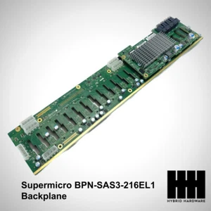 Supermicro BPN-SAS3-216EL1 2U 2.5" 24-Bay SAS3/SATA3 Single Expander Backplane - Picture 1 of 1