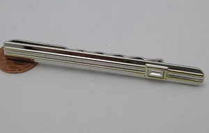REIF-DESIGN - SCHICKE KRAWATTENSPANGE ZIRKONIA - 925 SILBER - Bild 1 von 5