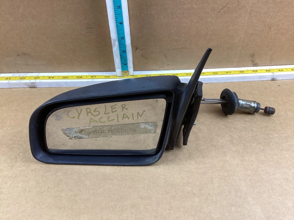 Conjunto de espejo retrovisor de puerta delantero izquierdo Plymouth Acclaim 1989-1995 Foto 1 de 4