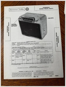 1950 Oldsmobile Radio Photofact Repair Manual Photograph Marion County Indiana - Picture 1 of 2