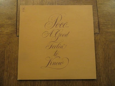 Poco – A Good Feelin' To Know - Epic PE 31601 Vinyl LP VG+/VG+ - Image 1 of 4