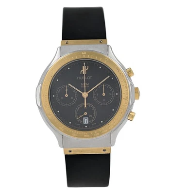 Hublot MDM Cronógrafo Clásico 1621.2 Oro Amarillo 18k Acero Fecha 37MM Unisex Foto 1 de 4