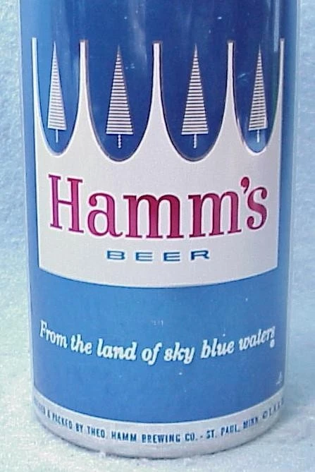Hamms Beer  - 12oz / Aluminum / Seamless  - Tab Top   EMPTY - bx3 Foto 1 de 1