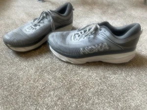 Talla 124e - Hoka One One Bondi 7 4E Gris X-Wide 1117033 Madera F27222A - Imagen 1 de 13