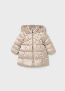 GIUBBOTTO GIUBBINO LUNGO NEONATA MAYORAL 2436 02436 55 BEIGE ORIGINALE AI 2026 - Picture 1 of 3
