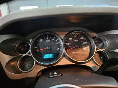 Used Speedometer Gauge fits: 2011 Gmc Sierra 2500 pickup cluster MPH US market I - Image 1 of 4
