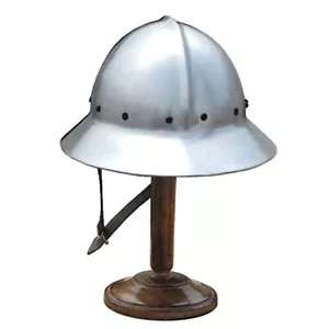 Foot Soldier Kettle helmet With Stand - Picture 1 of 8