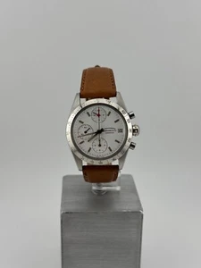 Eberhard & Co. Ref. Champion Automatic Calibre Lemania 5100 Acier Chronograph - Foto 1 di 16