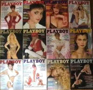 PLAYBOY MAGAZINE 1983 COMPLETE YEAR 12 ISSUES VG - Picture 1 of 1