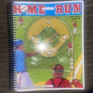 SEHR SELTEN 1987 Baseballspiel leer ausgelagertes Notizbuch - Bild 1 von 22