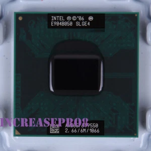 Procesador Intel Core 2 Duo T9550 BX80576T9550 2,66 GHz zócalo P CPU 35W 1066 MHz - Imagen 1 de 4