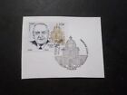 France 2006 Stamp 3994 Alain Poher Obliterated 1 Day On Fragment