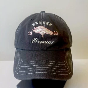 Denver Broncos Football Est. 1960 graue Damen Cap Mütze Strapback bestickt NFL - Bild 1 von 9