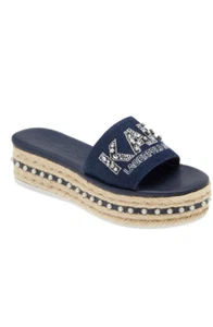 KARL LAGERFELD Women's Kamara Pearl Platform Sandal** - Imagen 1 de 6