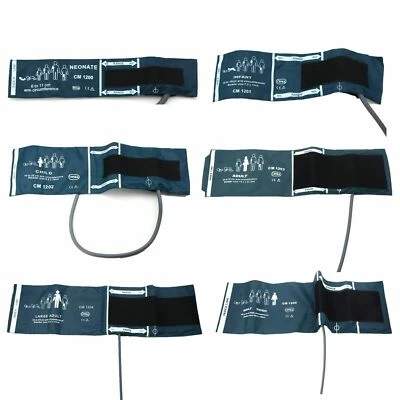 CONTEC Blood Pressure/Patient Monitor Cuff 6 sizes BP Cuff Adult/Large/Child/Infant/Neo