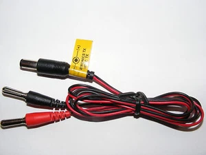 Câble de Chargement Pour Émetteur Graupner Jr/Hitec Spektrum Fg -100cm Long - Photo 1/1