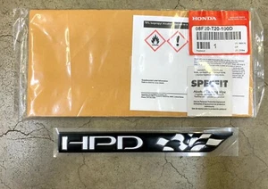 Genuine OEM Honda HPD Emblem 08F20-T20-100D Performance Development - Picture 1 of 2