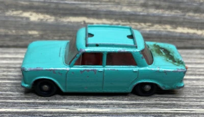Antigo Lesney Metal Green Series No. Carro modelo 56 Fiat 1500 fundido - Imagem 1 de 4