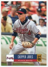 Chipper Jones 2005 Donruss #95  Atlanta Braves  Hall of Fame  #1