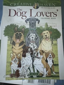 Creative Haven the Dog Lovers' Coloring Book by John Green Paperback Book - Picture 1 of 2
