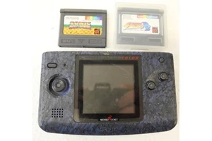 SNK NEO GEO POCKET Handheld Games Console Camouflage BLUE with 2 GAMES - Picture 1 of 9