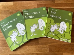 Noeo Science Biology 2 Grades 4-6 Dr. Randy Pritchard Lot of 3 Books Homeschool - Picture 1 of 16