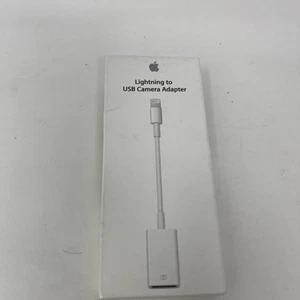 Apple Lightning to USB Camera Adapter MD821ZM/A NEW - Picture 1 of 7